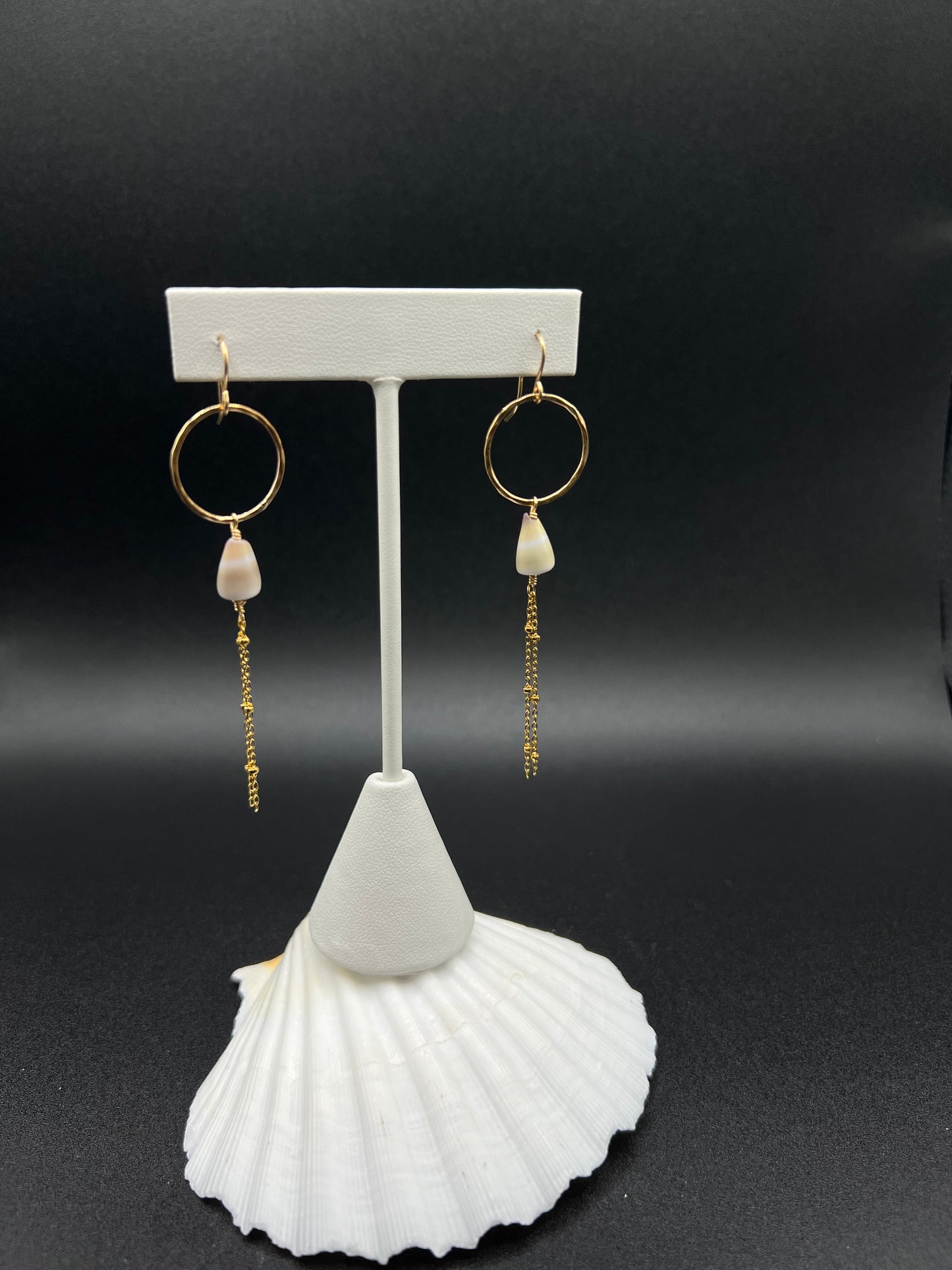 Mini Cone Shell Earrings