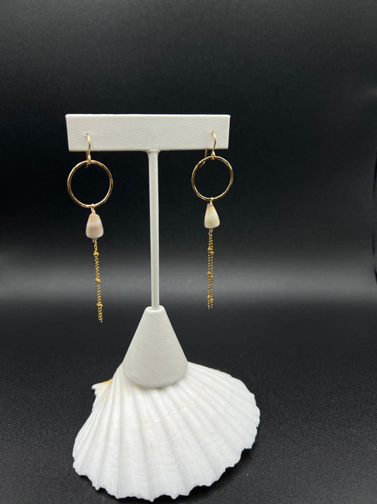 Mini Cone Shell Earrings
