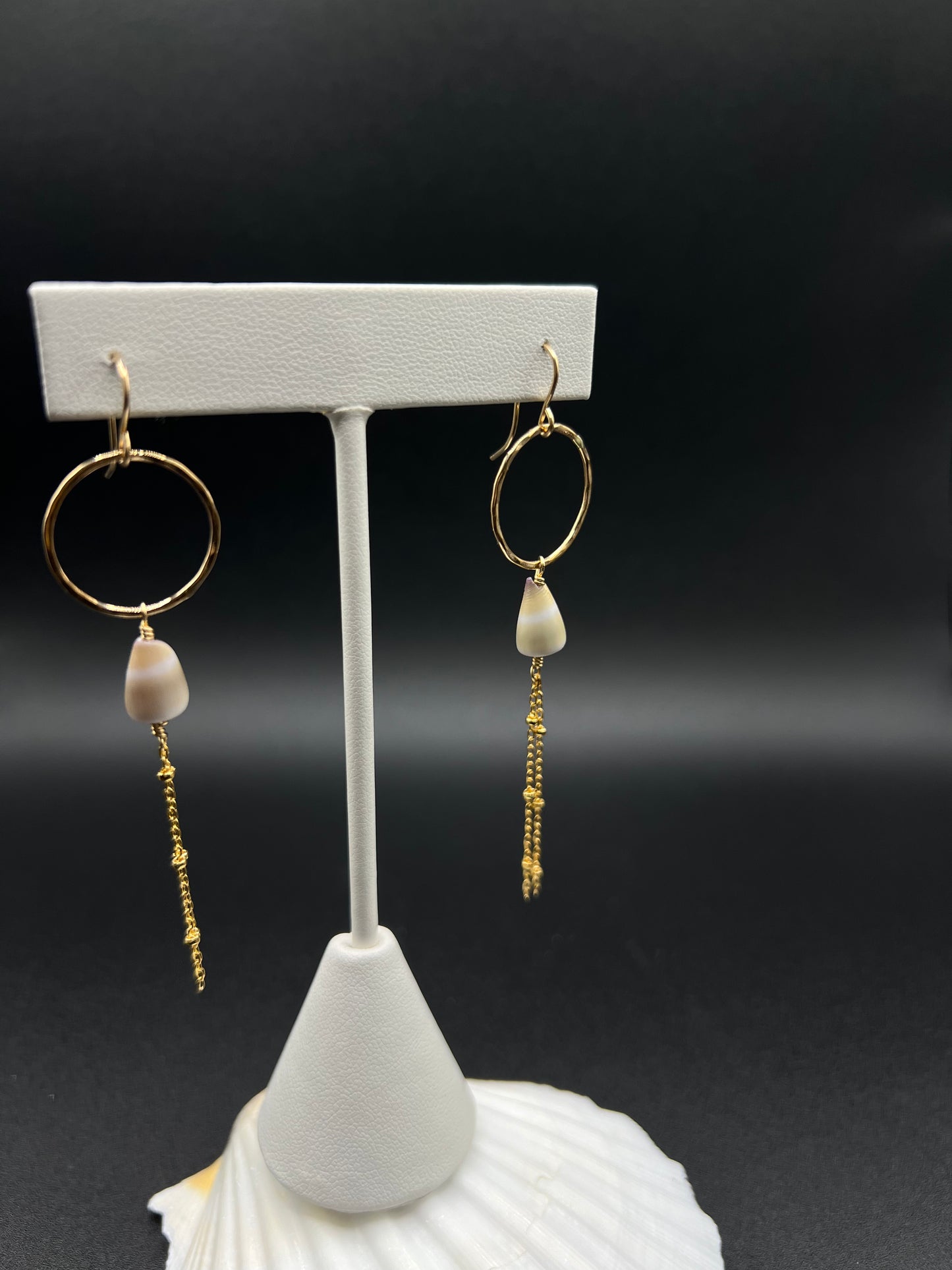 Mini Cone Shell Earrings