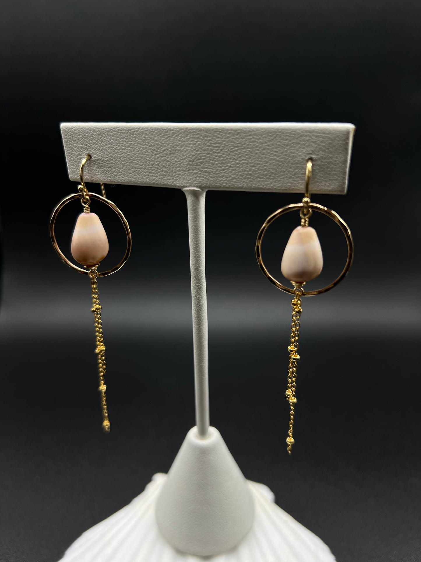 Mini Cone Shell Earrings