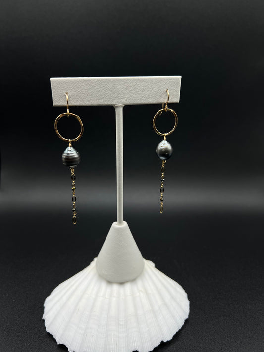 Tahitian Pearl Earrings